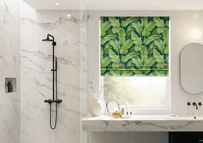 Nicobar, Viridian - Motorised Roman Blind - Image 3